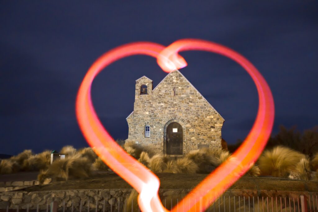 Tekapo- Church of the Good Shepherd by Graeme Knowles